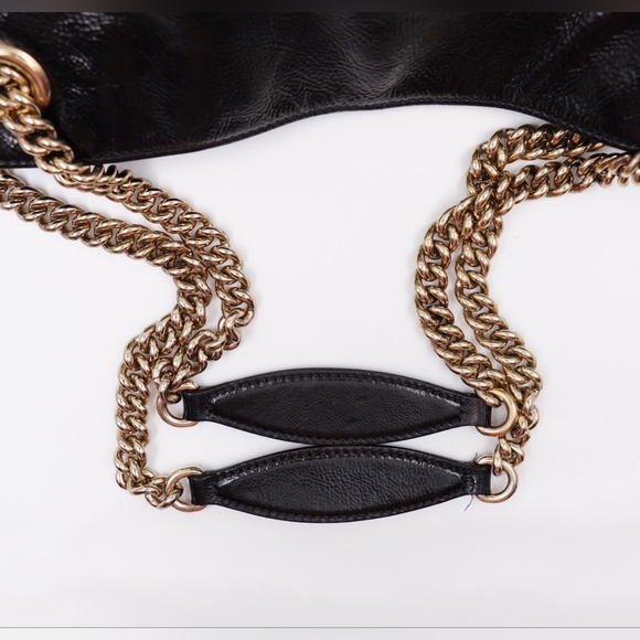 AV16❤️ GUCCI Patent Soho Chain Shoulder Bag - Picture 9 of 13